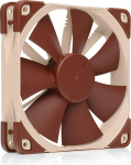 noctua NF-F12 5V PWM, 4-pin Premium Quiet ventilaator koos USB toiteadapteri kaabliga (120mm, pruun)
