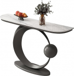 Konsoollaud elutuppa, kitsas konsoollaud, koridorilaud, konsoollaud, metallist riiul, kohvilaud diivani taga, esikusse, sissep&auml;&auml;su, kontorisse, koridori, magamistuppa (Noro, 120 cm/47.2