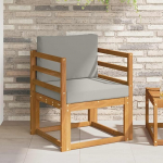 Gartenm&ouml;bel Set Akazienholz als Moderne Outdoor Sofagarnitur aus Massivholz f&uuml;r eine langlebige Terrassenm&ouml;bel Akazie Gruppe