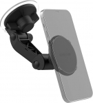 ROKFORM - Reguleeritav magnetiline telefonihoidja tuuleklaasile, mis &uuml;hildub MagSafe korpuste ja korpustega, tugev iminapad, 210&deg; kallutamine, 360&deg; p&ouml;&ouml;ramine