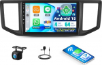 4+64G Android 15 autoraadio VW Amarok Crafter Van Man 2016-2021, 10-tolline puuteekraaniga raadio koos traadita Carplay Android Car Mirror Link/WiFi/Bluetooth/GPS/FM/RDS/EQ/SWC/Rear View Camera'ga