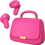 K&otilde;rvaklapid, Bluetooth 5.3 k&otilde;rvaklapid, 13 mm juhtseadme juhtseadmed Deliver Premium Sound k&otilde;rvaklapid, 22H m&auml;nguaeg True Wireless k&otilde;rvaklapid koos unikaalse Mini HandBag laadimiskohvriga, ideaalne Fashion-Forward naistele, teismelistele