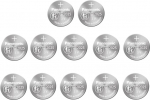 Panasonic CR2025 liitiumnupuelemendid 3V 12 pakki (12 pakki)