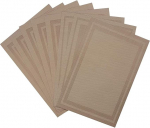 K&ouml;&ouml;gilaua komplektid 4 tk PVC k&ouml;&ouml;gi toidu lauamattide jaoks individuaalsed Doilies tassimattide rannaalused lauakatted lauakatted pestavad (v&auml;rv: 2, suurus: 4 tk)