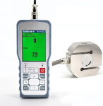 Dynamometer, Digital Force Meter with Load Cell Sensor, Test Force Weight Pressure Push-Pull Gauge, Dynamometer, Peak/Track Mode &plusmn; 0.05% FS (10 kg Force Gauge)