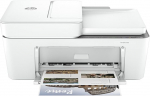 HP DeskJet 4220e multifunktsionaalne printer, 3 kuud tasuta printimist kohe tindiga koos, printer, koopiamasin, skanner, mobiilne faksi saatmine, WiFi, automaatne dokumendis&ouml;&ouml;tja, valge