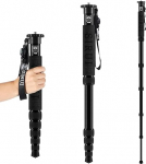 SIRUI P-306 Monopod with Bag and Belt Clip / Height 154 cm / Weight 0.5 kg / Maximum Load 8 kg / Aluminium