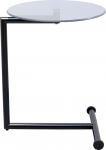 Kare Easy Living K&otilde;rvallaud, must, &uuml;mmargune, metallist, s&uuml;learvutilaud, diivanilaud, elutuba, magamistuba, esikusse, 63 x 46 x 46 cm (K x L x S)