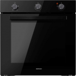 Cecotec Bolero Hexa C136000 Klaas must Time A sisseehitatud ahju 2800 W, 77 L mahutavus, 4 funktsiooni, taimer, aurupuhastus, auruga k&uuml;psetamine, energiat&otilde;hususe klass A, sisevalgustus