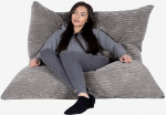 Lounge Pug, hiiglaslik Bean Bag XXL Corduroy Slate Grey