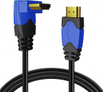 TNP 4K HDMI kaabel 90 kraadi (3m) - kiire HDMI kaabel toetab 4K 60Hz 2K 2160p 1440p 1080p 3D ARC/eARC Ethernet