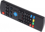 2.4G Air Mouse kaugjuhtimispult h&auml;&auml;ljuhtimise ja g&uuml;roskoobi juhtmevaba klaviatuuri hiirega koos USB-vastuv&otilde;tjaga PC Android Linux OS X jaoks