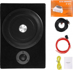 Ultra Slim auto subwoofer Sobib Sedan veoautole koos sisseehitatud v&otilde;imendiga istme alla paigaldatav Max v&otilde;imsus 600W 8" kompaktne subwoofer