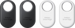 Samsung Galaxy SmartTag2 Bluetooth j&auml;lgimisseade, kompassivaade, l&auml;hiotsing, kuni 500 p&auml;eva kestev, veekindel, must/valge (4 tk)