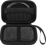 Elonbo Instant Photo Printer Travel Protective Organiser Holder, Black and black interior, Pocket organiser