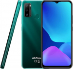 Ulefone Note 10(P) nutitelefon ilma lepinguta, 3GB RAM 128GB ROM, 13MP kolmekordne tagakaamera, Dual SIM 4G mobiiltelefon, 6,5-tolline HD+, 3 kaardipesa, Android 11, 5500 mAh aku, s&otilde;rmej&auml;lg roheline