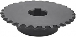 Kettenrollenzahnrad, Kettenrad #25 04C 1/4 Zoll 20T 24T 25T 10-20mm Keilnutbohrung #45 Stahl(Select Colour,15mm(5x2.3mm))