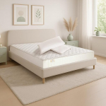 Farmarelax ECOKIT ortopeediline m&auml;luvahusegu puuvillasegu, hall, 160 x 190 cm