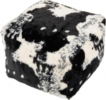 SARO LIFESTYLE kunstkarusnahast lehmanahk pouf