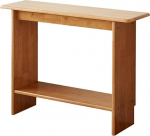 Konsole Eingangstisch Bauernhaus 2-st&ouml;ckig Holz schmal Sofatisch f&uuml;r Wohnzimmer und Eingang