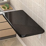 Platzsparender Klapptisch zur Wandmontage, schwebender Laptop-Schreibtisch und Schreibtisch f&uuml;r Zuhause, B&uuml;ro, Arbeitszimmer, verstellbare Size, perfekt f&uuml;r kleine R&auml;ume