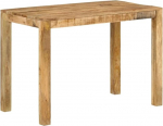 Mimdixy Esszimmer, Esstisch 110x55x76 cm Massivholz Mango K&uuml;chen Tisch f&uuml;r Esszimmer, K&uuml;che, Industrie Design