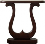 Sissep&auml;&auml;sulaud, kaasaegne konsoollaud, mis on valmistatud Hiina stiilis massiivpuidust sissep&auml;&auml;suala ja elutoa konsoollaud (pruun, M)