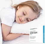 Children's Pillow 40 x 60 cm - Ergonomic Pillow Children for Soft Dreams - Comfort Pillow Children for Optimal Support - Baby Pillow with Cotton Cover and Washable at 60&deg;C - Made in Spain and Oeko-Tex