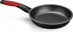 BRA Premiere praepann 24 cm Valatud alumiiniumist kolmekihiline tugevdatud PFOA-vaba mittekleepuva kattega, sobib k&otilde;ikidele pliitidele, sealhulgas induktsioonpliitidele, punane v&auml;rvus