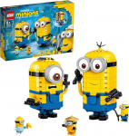 LEGO 75551 Minions Figures Building Set with Hidey, Toy for Children from 8 Years with Figures: Stuart, Kevin & Bob