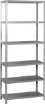 SimonRack Comfort Heavy-Duty Shelving, Storage Shelf, 200 x 100 x 40 Metal Shelf, Basement Shelf, Bending Point 100 kg, 6 Shelves, Galvanised