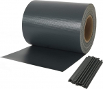 Naimorui PVC privaatsusribad aia privaatsuse kaitseks koos kinnitusklambritega 450 g/m2 - Erinevad mudelid (19cm x 35cm)