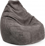 Lumaland Gaming Bean Bag XXL Corduroy, m&auml;ngutool t&auml;iskasvanutele ja teismelistele, mugav Bean Bag, 135 x 100 cm, Hall