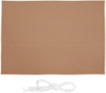 Relaxdays Ristk&uuml;likukujuline p&auml;ikesepurje 2,5 x 3,5 m, veekindel, UV-kindel, Guy trossid, terrass, r&otilde;du, kohvi pruun, 2,5 x 3,5 cm