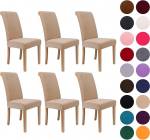 Colorxy Spandex kangast Stretch s&ouml;&ouml;gitool Slipcovers Home Decor Set of 4