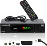 PremiumX FTA 530C Full HD digitaalne DVB-C / C2 TV kaabelvastuv&otilde;tja | Auto paigaldus USB meediapleier Scart HDMI WLAN valikuline | Kaabeltelevisioon Sobib iga kaabeltelevisiooni pakkujaga