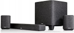 Denon Home Wireless 5.1 Dolby Atmos Surround Sound System, 550 Soundbar + 2 x 150 NV k&otilde;larid + subwoofer