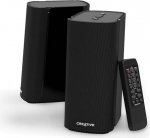 Creative T100 Compact 2.0 Hi-Fi lauaarvuti k&otilde;lar, kuni 80 W tippv&otilde;imsus, Bluetooth 5.0, optiline sisend, AUX-in, arvutile ja s&uuml;learvutitele (must)