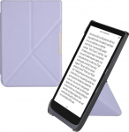 kwmobile &uuml;mbris &uuml;hildub Pocketbook InkPad 3/3 Pro/Color/Vivlio InkPad 3 &uuml;mbrisega - Kunstnahast &uuml;mbris - eReader kaitsev &uuml;mbris - Cover Lavendel