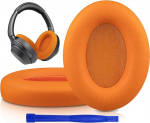 SOULWIT proteiinnahast asendusk&otilde;rvapadjad Sony WH-1000XM3 (WH1000XM3) k&otilde;rvaklappidele, asenduspadjad pehme proteiinnahaga, m&uuml;ra isoleeriv m&auml;luvaht