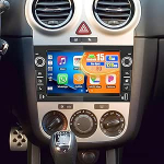 OiLiehu 4G+128G Android 15 CarPlay Android Auto f&uuml;r Opel Astra Antara Vectra Corsa Zafira Meriva Combo 7 Zoll Autoradio mit Bildschirm mit Bluetooth GPS FM RDS WiFi SWC EQ USB Type-C Tagasis&otilde;idukamera