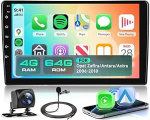 Opel Zafira/Antara/Astra 2006-2010 4+64G Android Autoradio 9-tolline traadita Carplay autoraadio koos puuteekraaniga Androidi autonavigatsiooniga GPS peeglilink Bluetooth FM/RDS/DAB/DVR/EQ tagantvaate kaamera