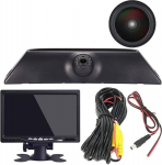 HD CCD IP68 Caravan Transporter tagurduss&uuml;steem pidurituled tagurduskaamera Van Roof Camera parkimiskaamera parkimisabi reguleeritava nurga abil &uuml;hilduv Fiat Iveco Daily 4 V 5 Gen MPV maasturiga