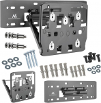 Maclean MC-837 QLED TV Micro-Gap seinakinnitus Samsung Q7/Q8/Q9/Q7FN/Q9FN 75 tollile Maksimaalne koormus 50 kg Ultra Slim seina kaugus 18 kuni 86 mm