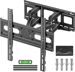 MOUNTUP TV Wandhalterung Schwenkbare Neigbare TV Halterun f&uuml;r 26-70 Zoll Flach & Curved LCD LED Fernseher bis zu 45kg, Max VESA 400x400mm, EU0092A
