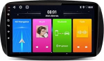 Auto GPS-navigatsioon CarPlay & Android + HD tagantvaate kaamera, mis &uuml;hildub Smart Fortwo Forfour Cabrio Cabriolet Coupe 451 453 (Navigator D)