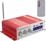 DollaTek Mini Bluetooth Hi-Fi Stereo Audio AMP v&otilde;imendi Bass Booster MP4 12V Support FM / MP3 / TF / USB / DVD auto mootorratta auto CD DVD