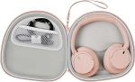 PAIYULE kohver Sony WH-CH720N WH-CH520 WH-1000XM4 juhtmevabad Bluetooth k&otilde;rvaklappide m&uuml;ravastased k&otilde;rvaklapid, kandekott korraldaja reisikott (ainult karp) (roosakas kuldne)