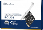 SilverStone ECU06 USB Type-C 3.2 Gen 2x2 liidesekaart - PCIe