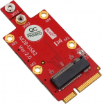 LeHang M.2 Key B Mini PCI-E adapter koos Dual Nano SIM-kaardi pesaga 3G/4G/5G moodulile